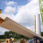 Turbine gió bằng gỗ cao nhất thế giới ở Thụy Điển