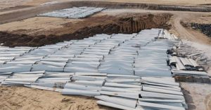 Nghĩa địa chứa 4.000 cánh turbine gió khổng lồ ở Mỹ