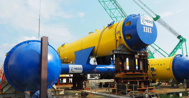 Nhật thử nghiệm thành công turbine phát điện khổng lồ dưới đáy biển