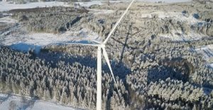 Turbine gỗ cao nhất thế giới bắt đầu hoạt động