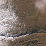 Tuyết rơi ở sa mạc Sahara nhìn từ vũ trụ