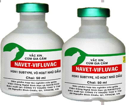 Việt Nam sản xuất vắc-xin H5N1 cho gia cầm