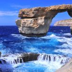 Vòm đá Azure Window trước khi sập xuống biển