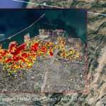 Hình ảnh vụ nổ Beirut nhìn từ vệ tinh