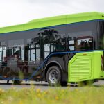 Xe buýt điện của VinFast lần đầu chạy thử
