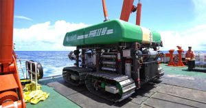 Trung Quốc thử nghiệm xe khai thác khoáng sản biển sâu