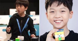 Cậu bé 9 tuổi đạt kỷ lục giải khối Rubik trong chưa đầy 5 giây