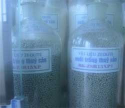 Sản xuất, ứng dụng thành công vật liệu zeolite ở VN